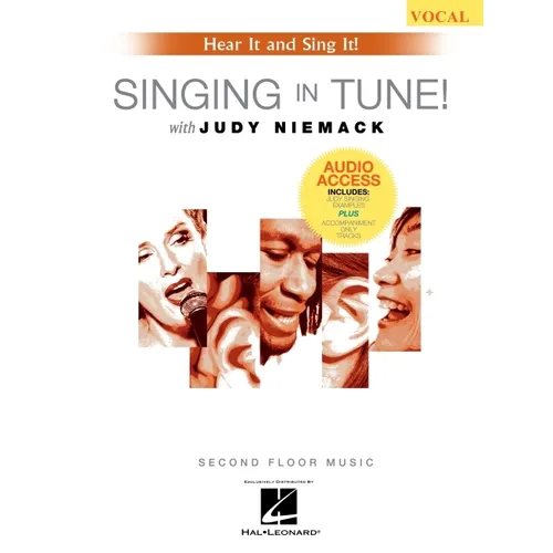 Singing in Tune - Hear It and Sing It! Series with Judy Niemack - Book with Online Audio Tracks