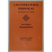 Las Literaturas Hispanicas: Introduccion a Su Estudio: Volumen 3: Hispanoamerica