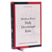 Nkjv, Matthew Henry Daily Devotional Bible, Hardcover, Red Letter, Comfort Print: 366 Daily Devotions by Matthew Henry