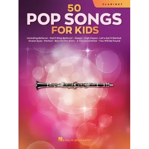 Pop Songs for Kids for Clarinet