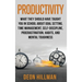 Productivity: What They Should Have Taught You in School About Goal Setting, Time Management, Self-Discipline, Procrastination, Habits, and Mental Tou