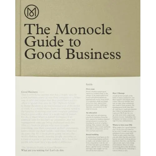The Monocle Guide to Good Business