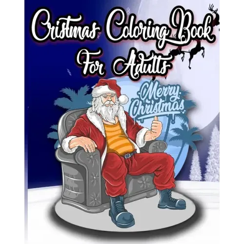 Christmas Coloring Book For Adults: 40 Christmas coloring pages