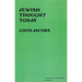 Jewish Thought Today