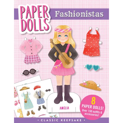 Classic Keepsake Paper Dolls - Fashionistas