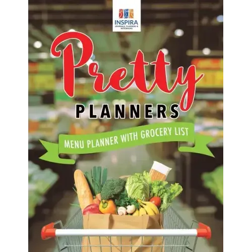 Pretty Planners Menu Planner with Grocery List