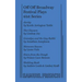 Off Off Broadway Festival Plays, 41st Series