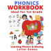 Phonics Workbook Ideal for 1st Grade: Learning Phonics & Missing Letter Games