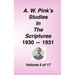 A. W. Pink's Studies in the Scriptures, Volume 05
