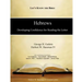 Hebrews: Developing Confidence for Reading the Letter