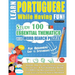 Learn Portuguese While Having Fun! - For Beginners: EASY TO INTERMEDIATE - STUDY 100 ESSENTIAL THEMATICS WITH WORD SEARCH PUZZLES - VOL.1 - Uncover Ho