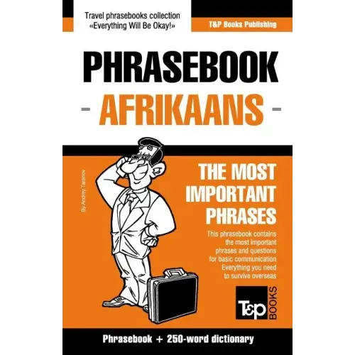 English-Afrikaans phrasebook and 250-word mini dictionary