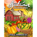 Fall Harvest: Autumn Coloring Book Featuring Relaxing Nature Country Scenes and Beautiful Fall Landscapes