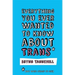 Everything You Ever Wanted to Know about Trans (But Were Afraid to Ask)