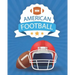 American Football: Coloring Book - A Coloring and Activity Book for Girls and Boys ( Teams - Players - Logos and More )