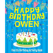 Happy Birthday Owen - The Big Birthday Activity Book: (Personalized Children's Activity Book)