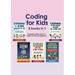 Coding for Kids 5 Books in 1: Javascript, Python and C++ Guide for Kids and Beginners (Coding for Absolute Beginners)