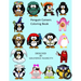 Penguin Careers Coloring Book