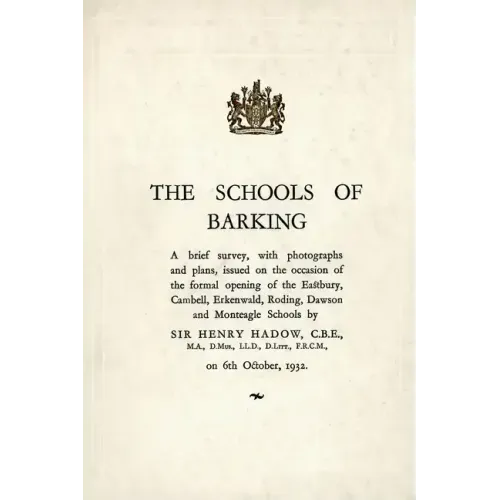 The Schools of Barking