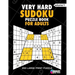 Very Hard Sudoku Puzzle Book For Adults: 200 Large Print Puzzles with Answer Designed to Improve Brain Activity & Promote Logical Mind