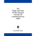 The Origin And Scope Of The American Doctrine Of Constitutional Law (1893)