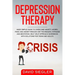 The Depression Therapy: Made simple guide to overcome anxiety, worry, panic and anger through CBT techniques, hypnosis and meditation. Self-He