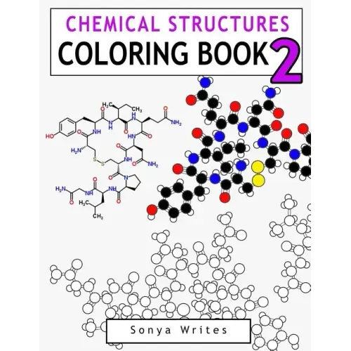 Chemical Structures Coloring Book 2