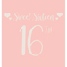 Happy 16th Birthday Guest Book (Hardcover): Sweet Sixteen Guest book, party and birthday celebrations decor, memory book, 16th birthday, happy birthda