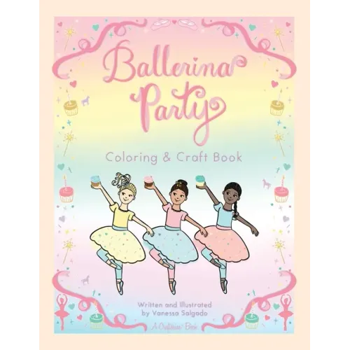 Ballerina Party Coloring & Craft Book