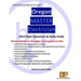 Oregon 2014 Master Electrician Study Guide