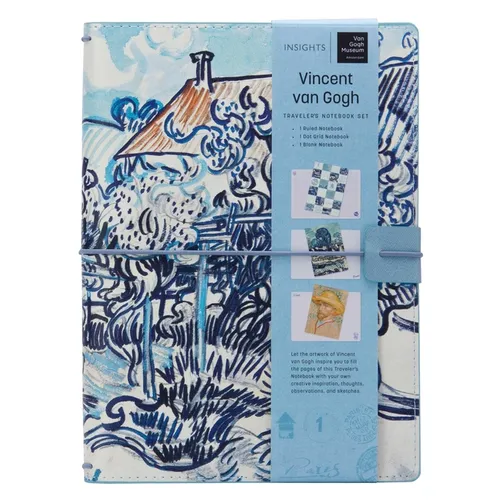 Van Gogh Traveler's Notebook Set: (Refillable Notebook)