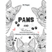 PAWS and Relax: A Relaxing Canine Adult Coloring Book