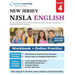 New Jersey Student Learning Assessments (NJSLA) Test Practice: Grade 4 English Language Arts Literacy (ELA) Practice Workbook and Full-length Online A