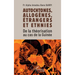 Autochtones, allogènes, étrangers et ethnies: De la théorisation au cas de la Guinée