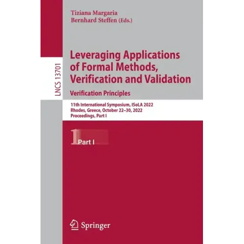Leveraging Applications of Formal Methods, Verification and Validation. Verification Principles: 11th International Symposium, Isola 2022, Rhodes, Gre