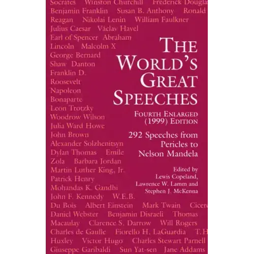 The World's Great Speeches: Fourth Enlarged (1999) Edition