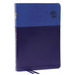 Nkjv, Matthew Henry Daily Devotional Bible, Leathersoft, Blue, Red Letter, Comfort Print: 366 Daily Devotions by Matthew Henry