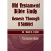 Old Testament Bible Study, Genesis Through 1 Samuel