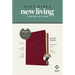 NLT Personal Size Giant Print Bible, Filament Enabled (Leatherlike, Aurora Cranberry, Indexed, Red Letter)