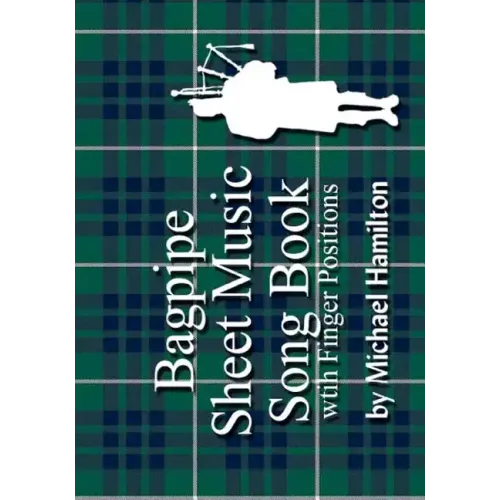Bagpipe Sheet Music Song Book With Finger Positions