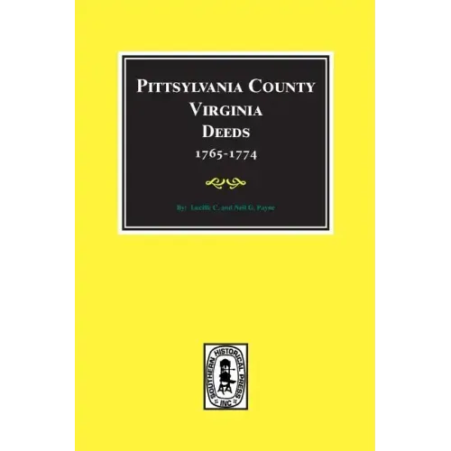 Pittsylvania County, Virginia Deeds 1765-1774