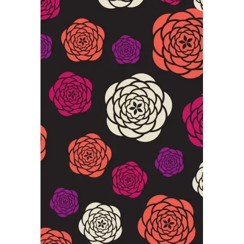 Address Book: Peony, 6x9, 130 Pages, Professionally Designed