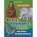 Bears, Elephants, Seals and other Chubby Animals Coloring Book