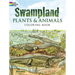 Swampland Plants and Animals Coloring Book