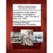 Constitution of the State of Michigan: As Adopted in Convention ... the 11th Day of May, A.D. 1835.