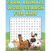 Farm Animals Word Search For Kids: Farm Life Word Search Puzzle Book For Boys And Girls