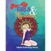 Pin-Up Girls & Mandalas: Retro Style Adult Coloring Book