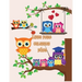 Libro para colorear búho: Lindos diseños de búhos para colorear para niñas, niños y niños de todas las edades
