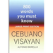 Cebuano Visayan: 800 Words You Must Know (Large Print Edition)