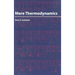 Mere Thermodynamics